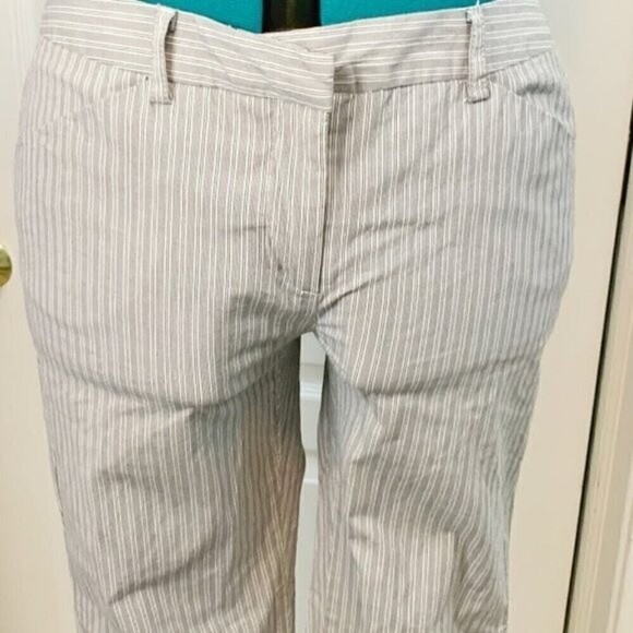 The Limited Drew Fit Stripe Lightweight Career Pant - Picture 3 of 10